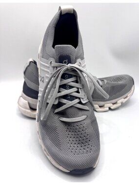 On Cloudswift 3 Mens Running Shoes Gray Size 8.5 Lightweight Breathable
